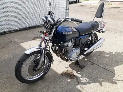 Vintage 1978 CB Honda 750K Collectors piece. Many new parts up and running carb floats need setting...