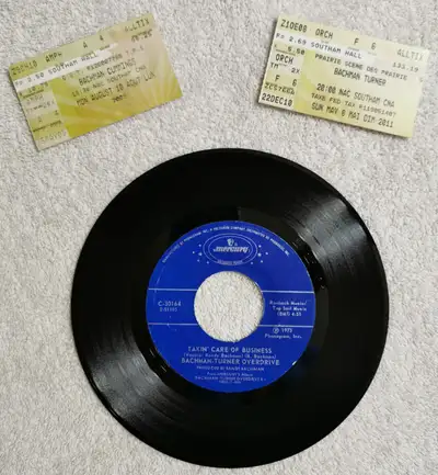 Bachman–Turner Overdrive - 1 Vinyl + 2 Concert Stubs, View more