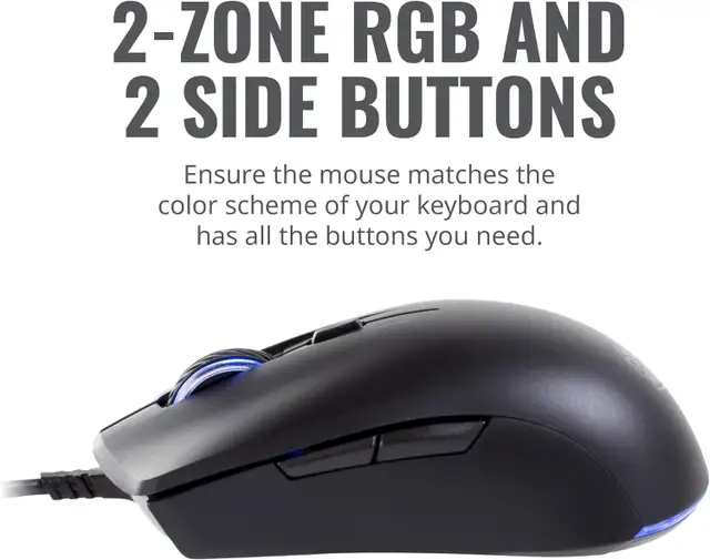 NEW MasterSet MS121 Keyboard and Mouse Set (Cooler Master) Black in Mice, Keyboards & Webcams in Markham / York Region - Image 8