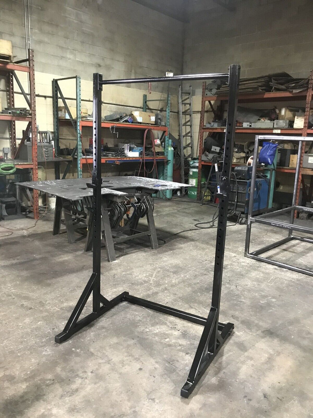 Custom made brand new squat rack for sale! in Exercise Equipment in Mississauga / Peel Region - Image 2