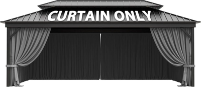 12'X20' GAZEBO WATERPROOF CURTAIN REPLACEMENTS- mnx, View more