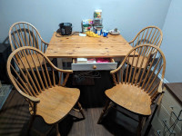 Wooden Dining table and chairs for sale