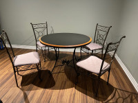 Dining set Table and four Chairs 