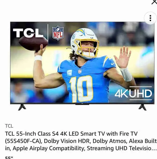 TCL TV 55' in TVs in City of Toronto - Image 2