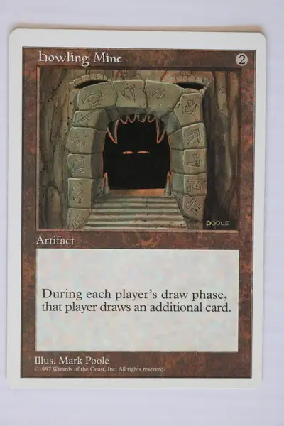 MTG - Howling Mine - Fifth Edition - NM/Never Played RARE, View more