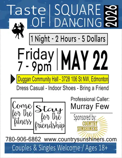 Taste of Square Dancing - Country Sunshiners Dance Club, View more