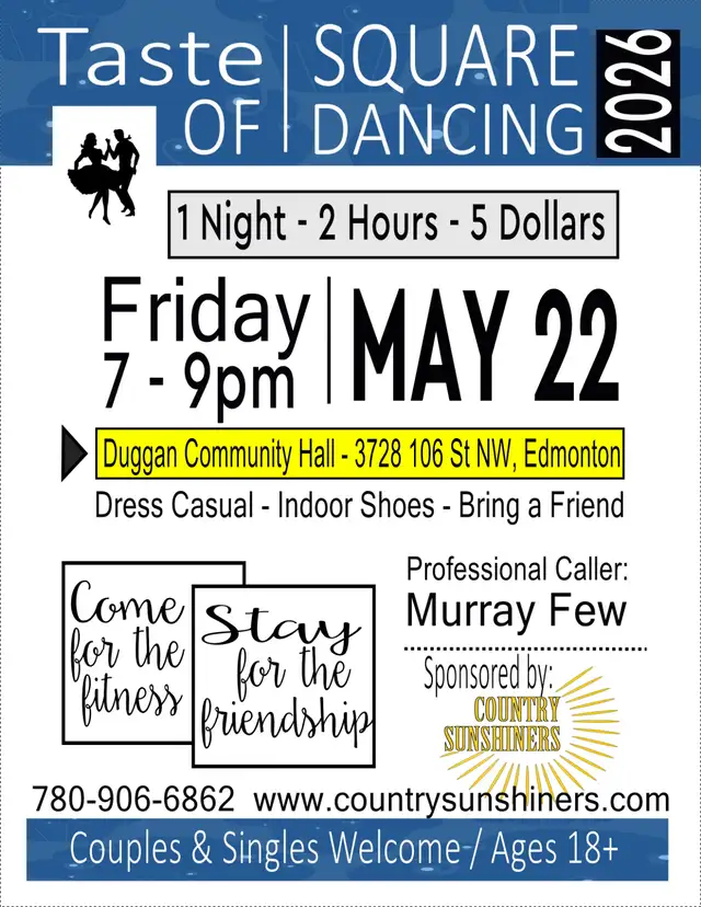 Taste of Square Dancing - Country Sunshiners Dance Club in Events in Edmonton - Image 2