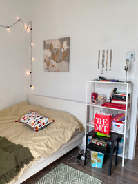 Sublet a private room in 2 bedroom apartment