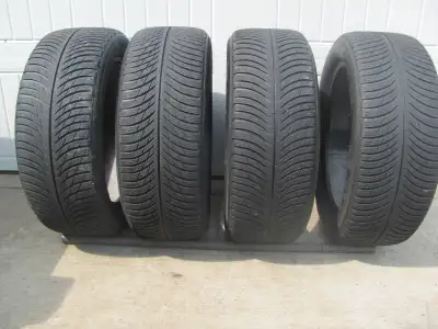 4 Michelin M&S Tires $300.00 Cash or e-transfer Pilot Alpin 5ZP, Size 245/50R19 Call 902-678-1620 as...