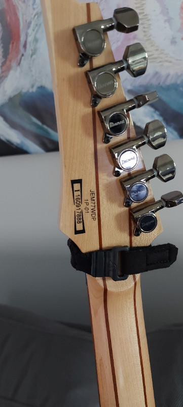 Electric Guitar (Ibanez JEM 77WDP aka "Woody") in Guitars in Mississauga / Peel Region - Image 4