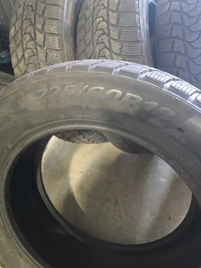 4 winter Tires 225/60r/18  in Tires & Rims in Mississauga / Peel Region - Image 4