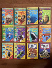 12 Ripleys Believe It Or Not/Guinness World Records Books
