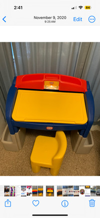 Little Tikes kids desk with chair