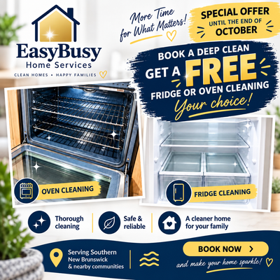  FALL DEEP CLEANING SPECIAL — FREE OVEN OR FRIDGE CLEANING!, View more