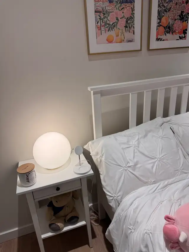 IKEA FADO Table Lamp x2 – White – Includes Bulb in Indoor Lighting & Fans in Cambridge - Image 2