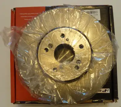 RDX Front Brake Rotors and Pads A-Premium front vented disc brake rotors with ceramic brake pads. (2...