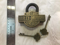 Harley Davidson Blacksmith Padlock