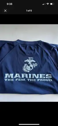 US Marines  Mens Size Small Military Army Shirt