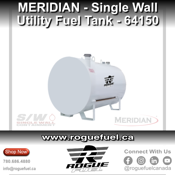 Meridian 2,300 Litre Single Wall Utility Fuel Tank (64150) in Other in Whitehorse - Image 2