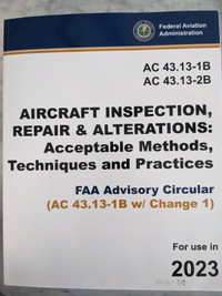 Aircraft manual and tools