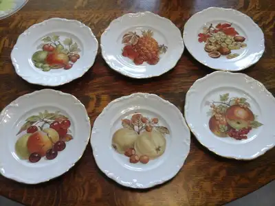 6 Vintage Winterling Bavaria Germany Desert / Bread Plates, View more