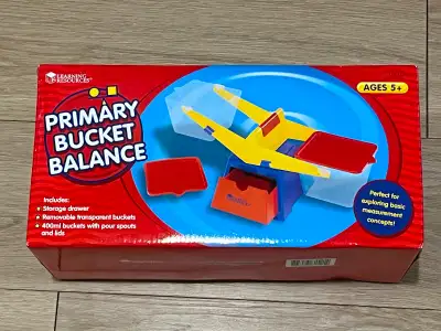 Learning Resources Primary Bucket Balance, NEW, View more