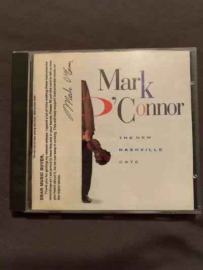 For sale is a CD Mark O’Connor & The New Nashville Cats. Mark is an amazing fiddle player and this i...
