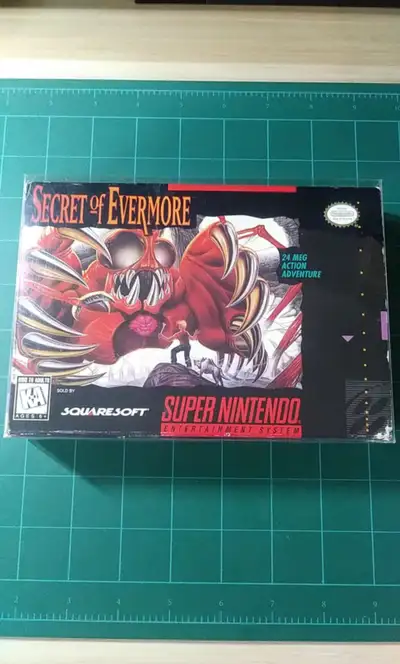 SNES Super Nintendo Secret Of Evermore Video Game, View more