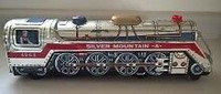 Silver Mountain Tin Toy Train