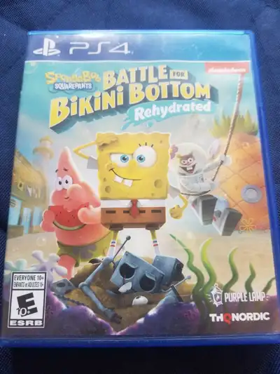 Ps4 Spongebob Squarepants Battle For Bikini Bottom HYDRATED, View more