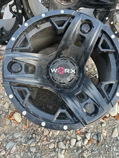 4 Rims - Worx 20” Fits Dodge 5 bolt, Ford and Toyota years 2004 or older. $1200 obo