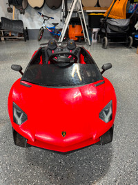 Lamborghini Ride-On Car Red. Good condition for $300 OBO