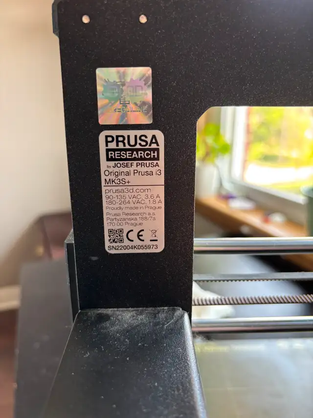 Prusa i3 MK3S+ 3D Printer – Excellent Condition + Filament62863277670018121