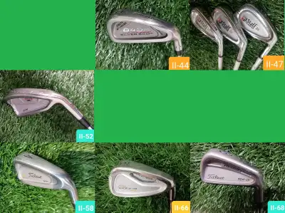 7 – GOLF SINGLE IRONS - High End to Entry Level –See Description, View more