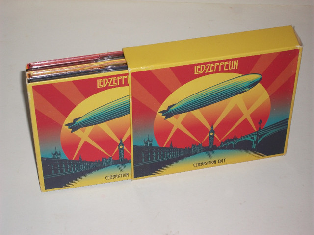 Led Zeppelin – Celebration Day - Deluxe Edition 2CDs 2DVDs 2012 dans CD, DVD et Blu-ray  à Ville de Montréal