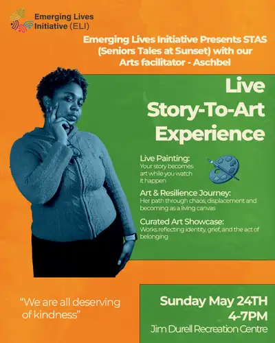 Storytelling-Aschbel Joseph Sun, May 24, at Jim Durell Center, View more