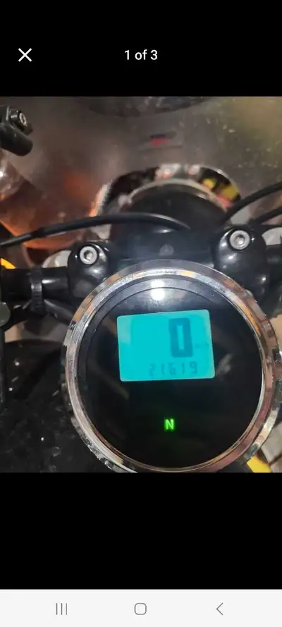 Yamaha bolt speedometer with speed corrector $150obo pick up in camrose