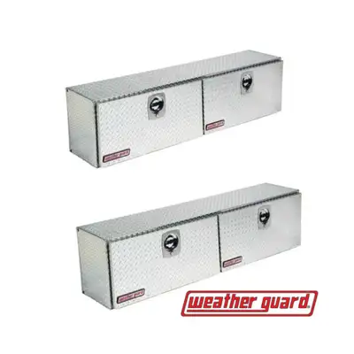 $1500 OFF - (2) BRAND NEW IN BOX WEATHER GUARD TRUCK TOOL BOXES, View more
