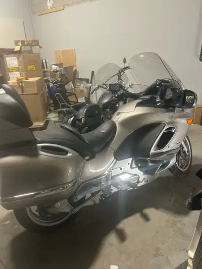 I am selling my BMW motorcycle, which is in used condition. This reliable ride is perfect for tourin...