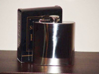 FLASKS - BRAND NEW - Stainless Steel - 2 Styles Available