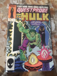 1984 Questprobe Featuring The Hulk #1 Marvel Comic