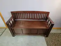 BEAUTIFUL STORAGE BENCH FOR SALE
