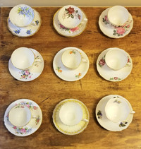 English vintage cup and saucer set