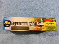 MARINA AQUARIUM BLUE  LIGHT BULB 25W 120V FOR FISH TANK