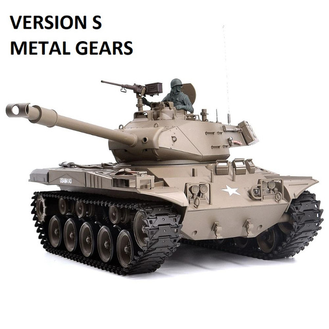 US M41A3 WALKER BULLDOG WWII RC 1/16 Scale UPGRADED GEARS v7.0 in Toys & Games in Mississauga / Peel Region