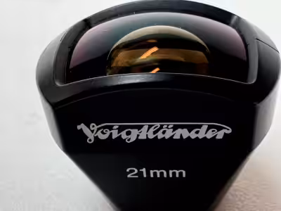Voigtlander 21mm External Viewfinder. Sucher Viewfinder Bessa-L. For use on full-frame digital and f...