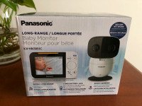 Panasonic Long Range Video Baby Monitor with 2 Way Talk, Remote