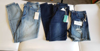 NWT size 6 Grace and Lace Jeans (2) and shorts (1)