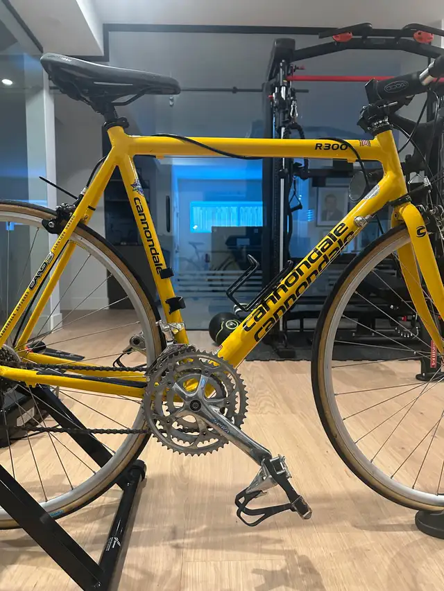 Cannondale R300 Vintage 9 Speed Road Bike in Road in Calgary - Image 4