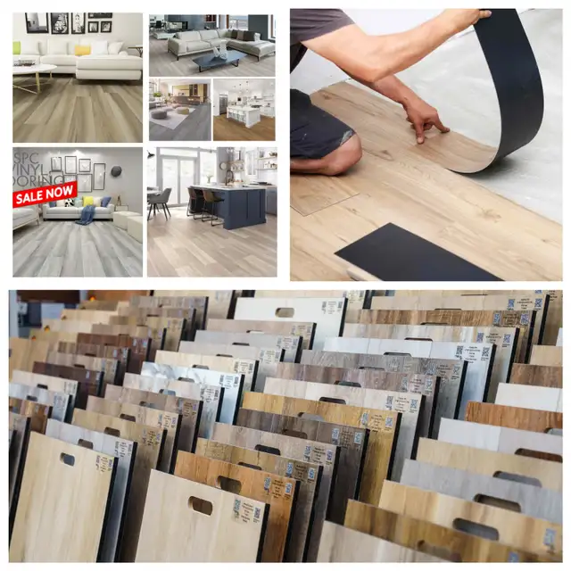 VINYL CLICK FLOORING SHEET VINYL PLANK PEEL AND STICK  $1.29/SF63826838208897123